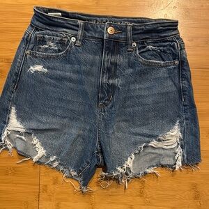 American Eagle Outfitters Women's Blue Denim Shorts